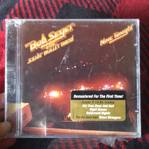 Other - 🎁 NWT 💿 BOB SEGER & THE SILVER BULLET BAND “NINE TONIGHT” MUSIC CD